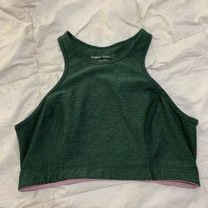 Outdoor voices Athena crop